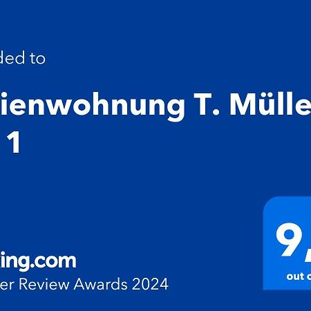 Ferienwohnung T. Muellers | Nr. 1 Kövenig Екстериор снимка